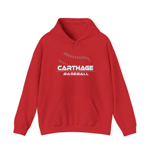 Carthage Baseball Unisex Heavy Blend Hooded Sweatshirt