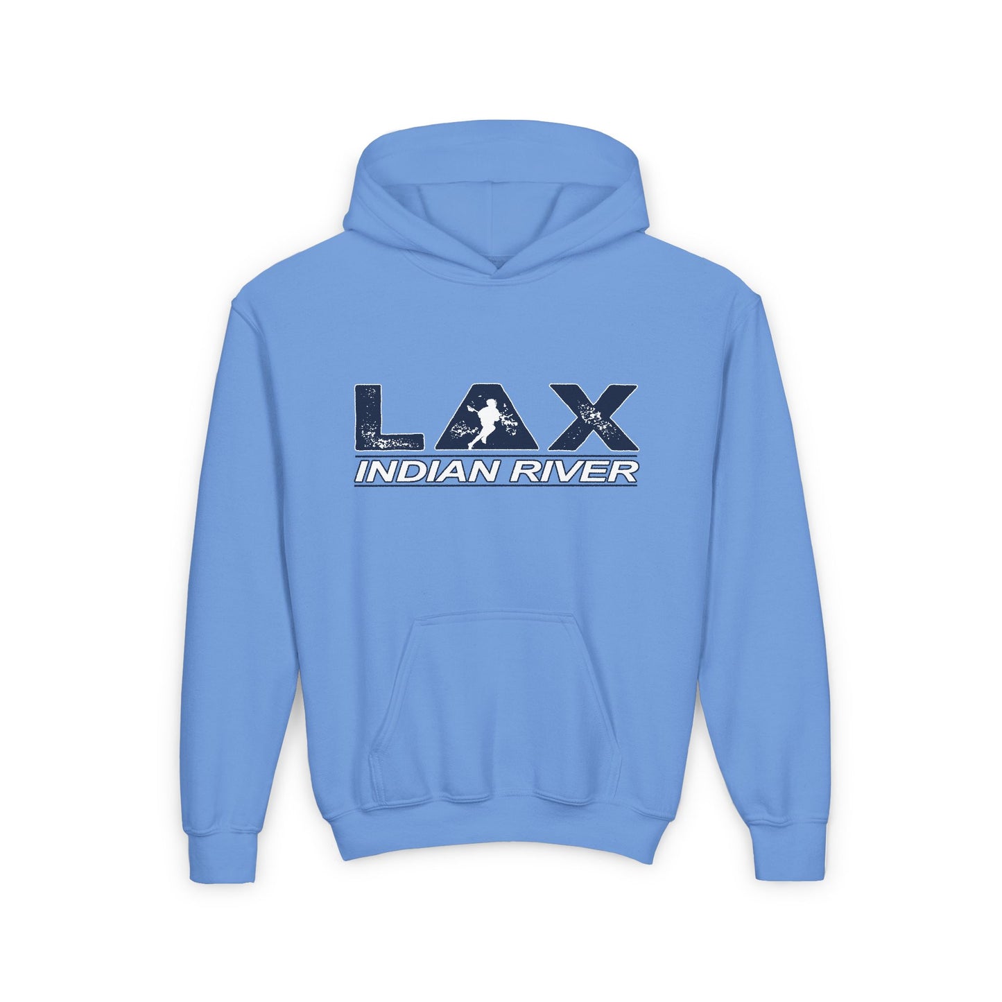 Youth LAX Indian River Hoodie - Comfortable Heavy Blend Sweatshirt for Young Athletes