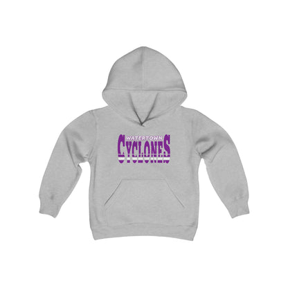 Watertown Cyclones Youth Hooded Sweatshirt - Perfect for Sports and Casual Wear