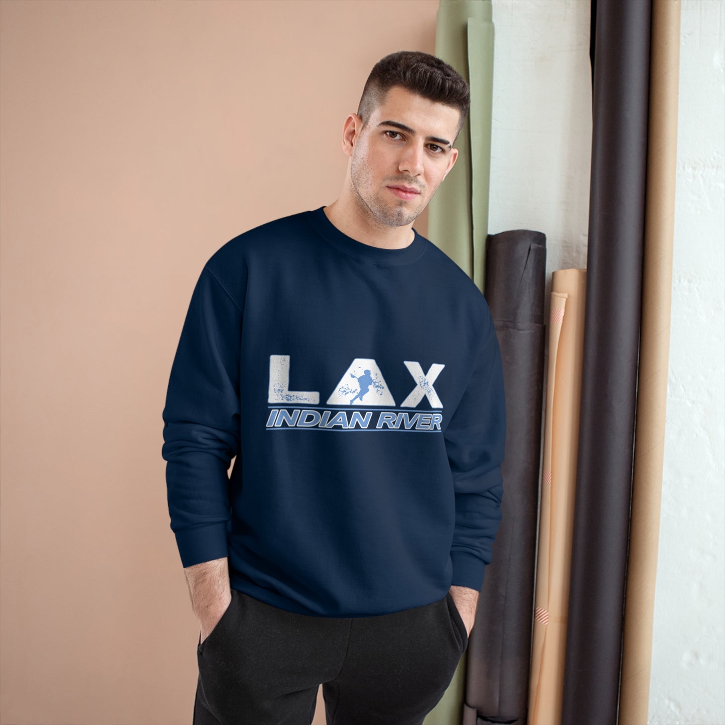 LAX Indian River Champion Sweatshirt - Cozy Urban Style for All Seasons