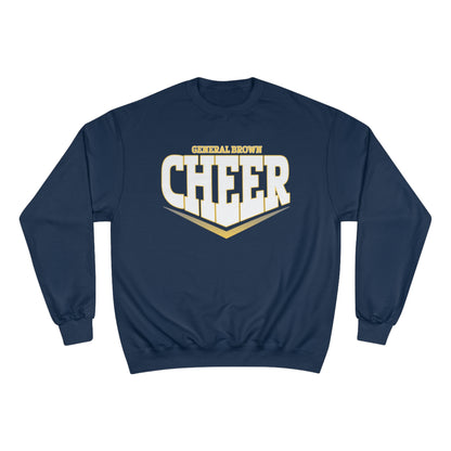 General Brown Cheer Champion Sweatshirt - Comfortable Sportswear for Fans