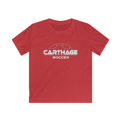 Carthage Soccer Kids Softstyle Tee - Perfect for Young Athletes