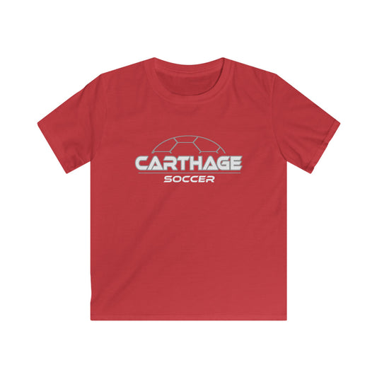 Carthage Soccer Kids Softstyle Tee - Perfect for Young Athletes