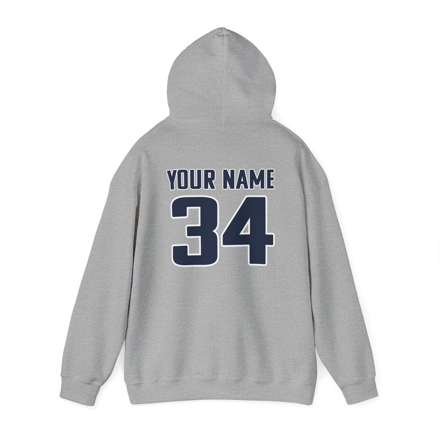 Personalized Unisex Basketball Hoodie - Gildan