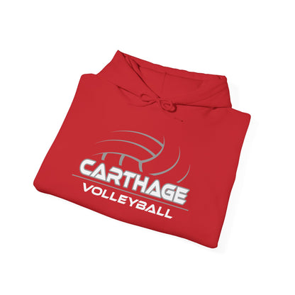 Carthage Volleyball Unisex Heavy Blend Hoodie - Perfect for Sports Fans