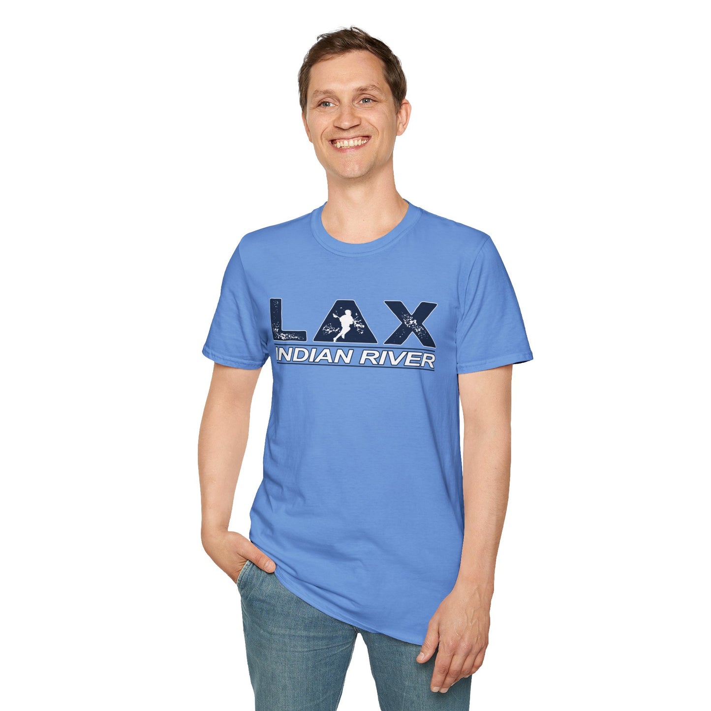 LAX Indian River Unisex Softstyle T-Shirt - Casual Travel Vibes