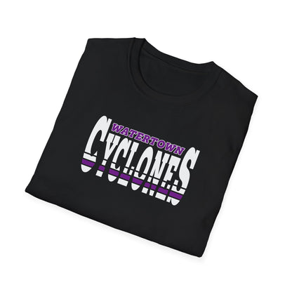 Watertown Cyclones Unisex Softstyle T-Shirt - Perfect for Sports Fans & Team Spirit