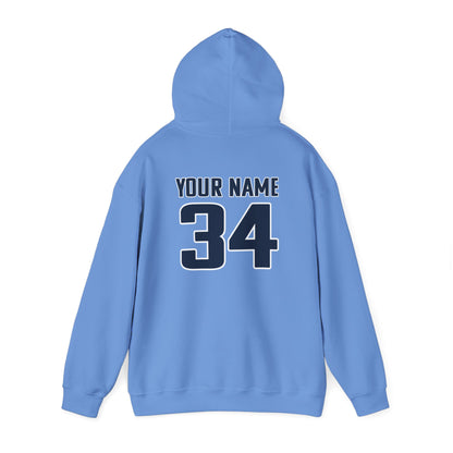 Personalized Unisex Basketball Hoodie - Gildan