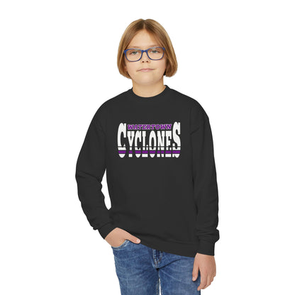 Watertown Cyclones Youth Crewneck Sweatshirt - Stylish Team Spirit Apparel