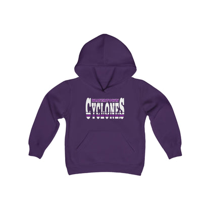 Watertown Cyclones Youth Hooded Sweatshirt - Perfect for Sports and Casual Wear