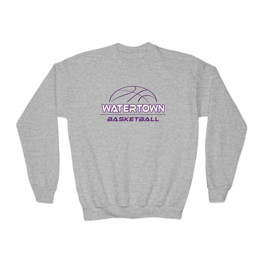 Watertown Youth Basketball Crewneck Sweatshirt - Comfortable Sportwear for Young Athletes