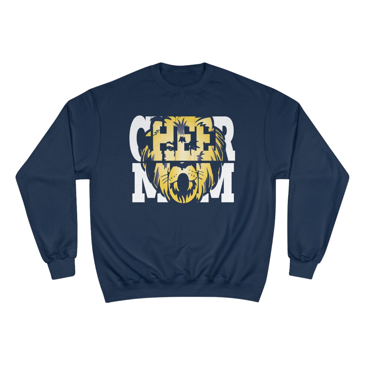 Champion Lion Sweatshirt - Cheer Mom Gift for Sports Events