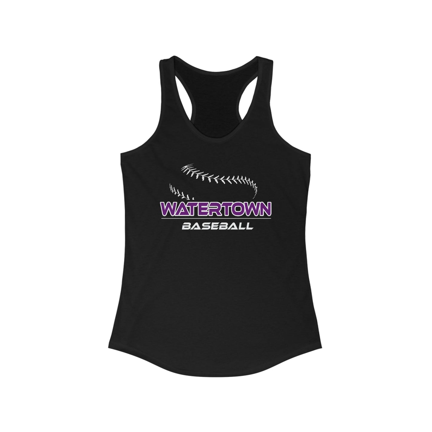 Watertown Baseball Women's Racerback Tank - Perfect for Athletes and Fans