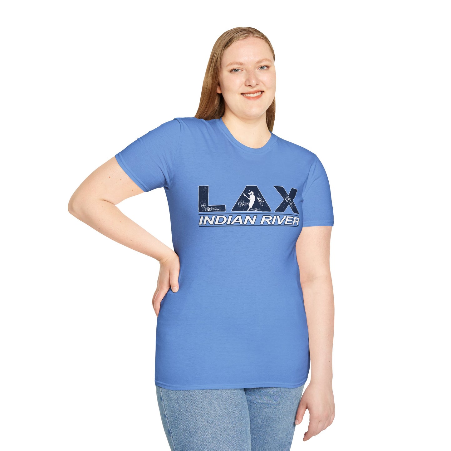 GIRLS LAX Indian River Unisex Softstyle T-Shirt - Casual College Wear