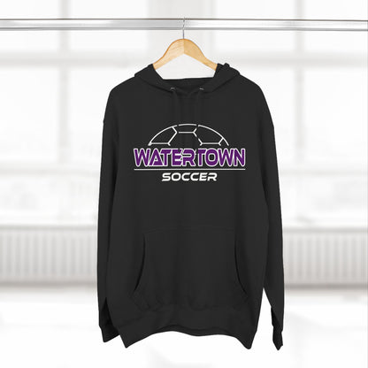 Watertown Soccer Three-Panel Fleece Hoodie - Cozy Team Spirit Wear