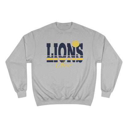 Lions Cheer Champion Sweatshirt - Cozy Team Apparel for Fans