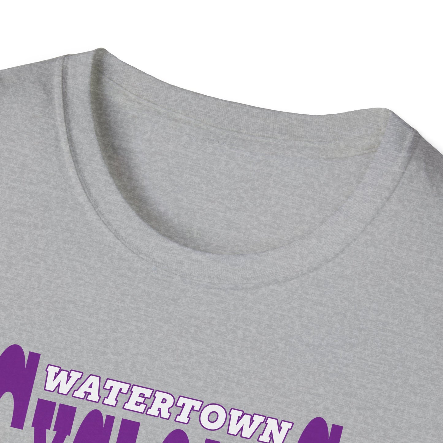 Watertown Cyclones Unisex Softstyle T-Shirt - Perfect for Sports Fans & Team Spirit