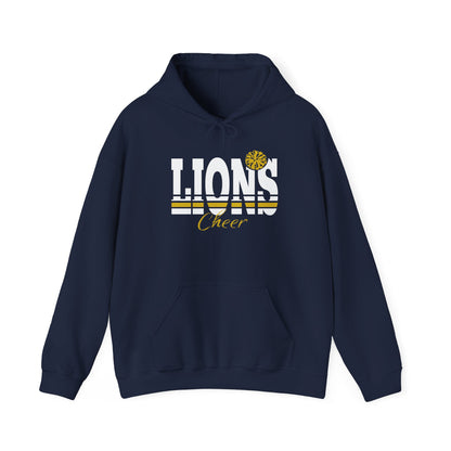 Lions Cheer Unisex Heavy Blend™ Hooded Sweatshirt