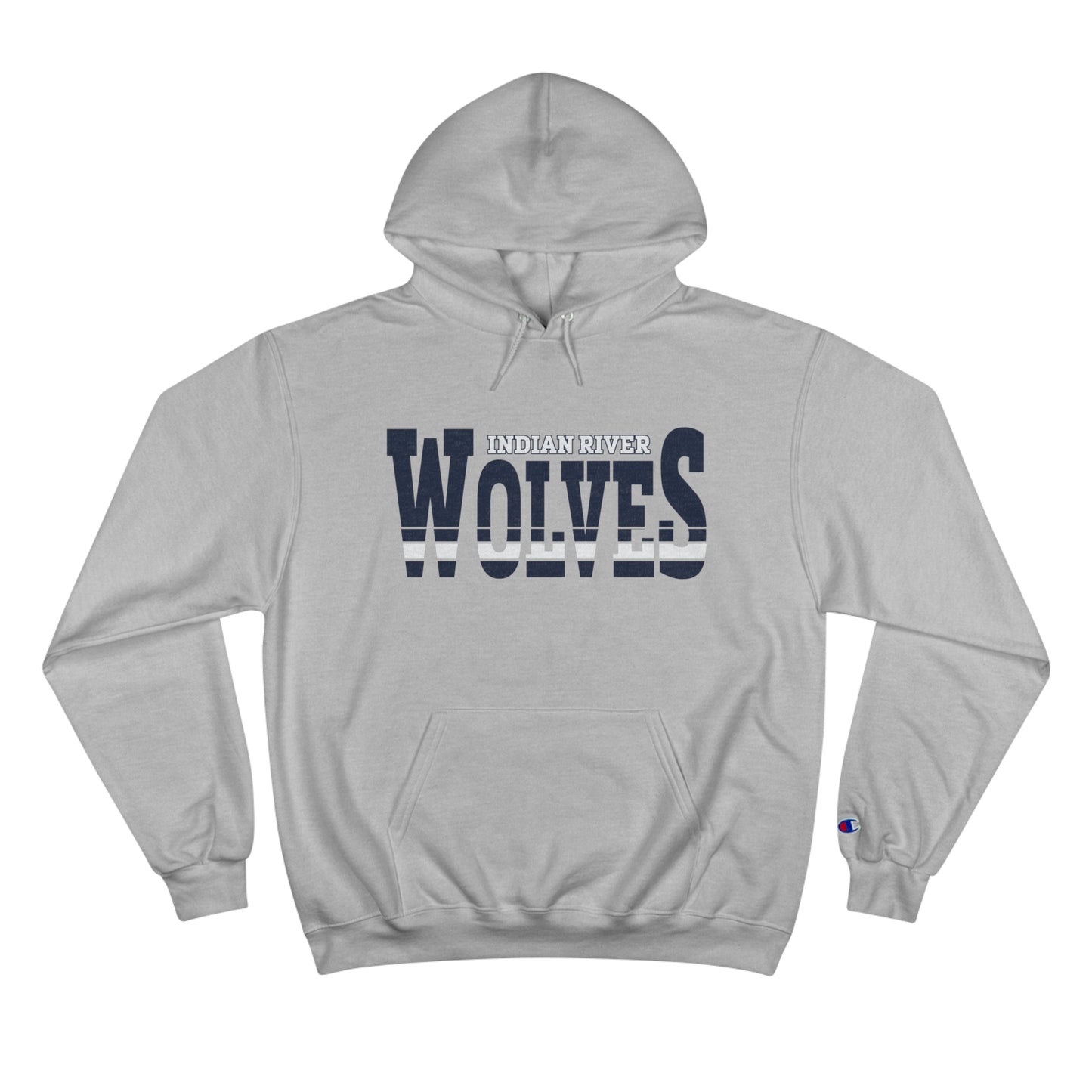 Indian River Wolves Champion Hoodie - Cozy Spirit Wear