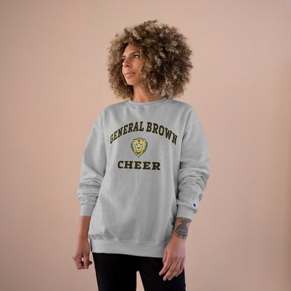 General Brown Cheer Sweatshirt - Cozy Champion Apparel for Fans