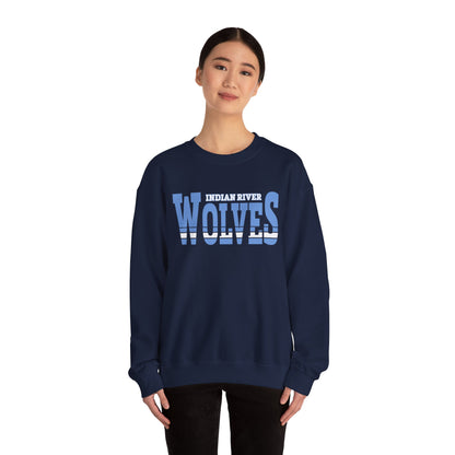 Indian River Wolves Unisex Heavy Blend™ Crewneck Sweatshirt - Cozy School Spirit Apparel