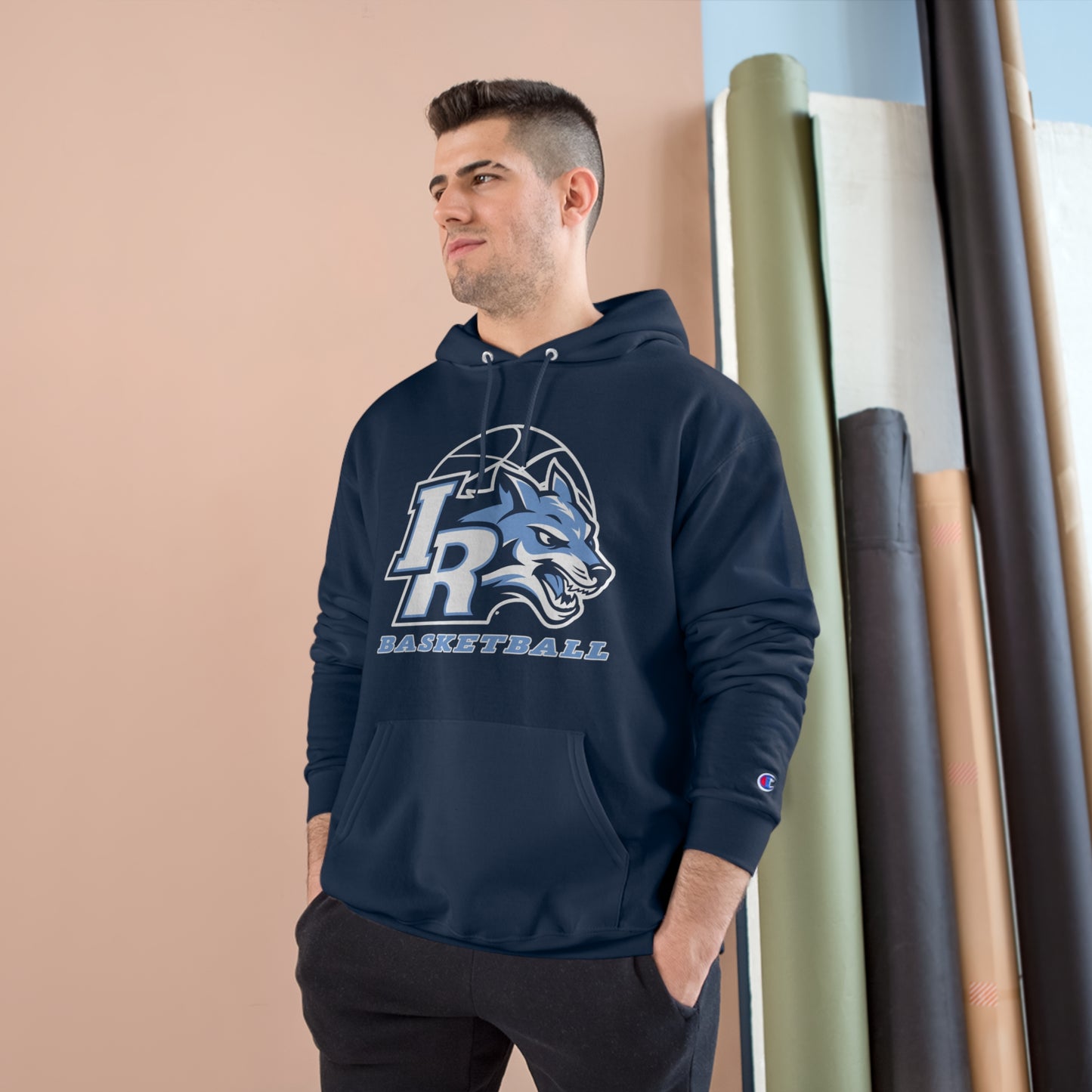 Personalized Basketball Hoodie - Champion