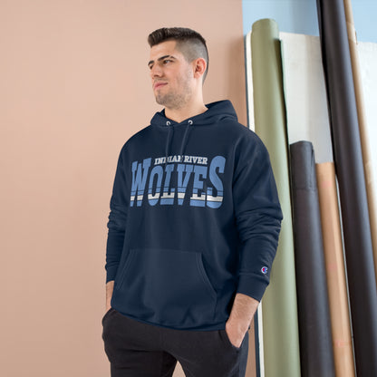 Indian River Wolves Champion Hoodie - Cozy Spirit Wear