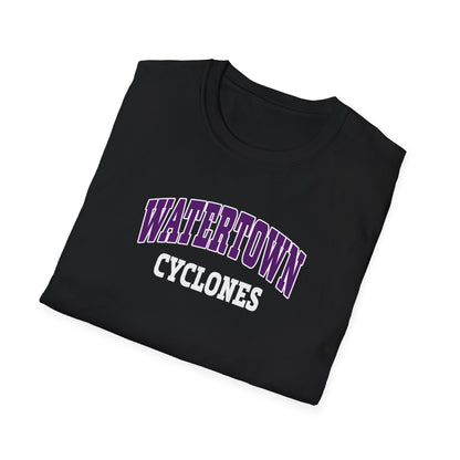 Watertown Cyclones Unisex Softstyle T-Shirt – Comfortable, Casual Wear for Sports Fans