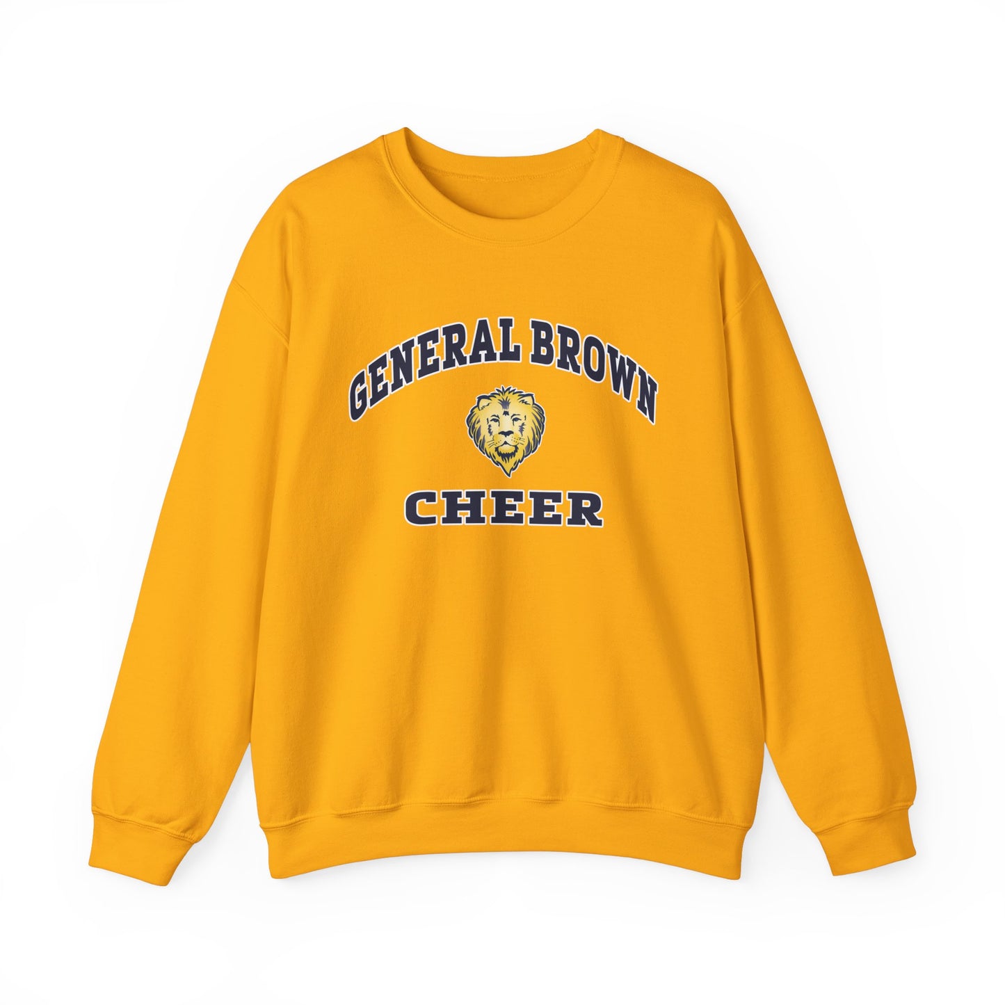 Unisex Cheer Sweatshirt - General Brown Spirit Wear