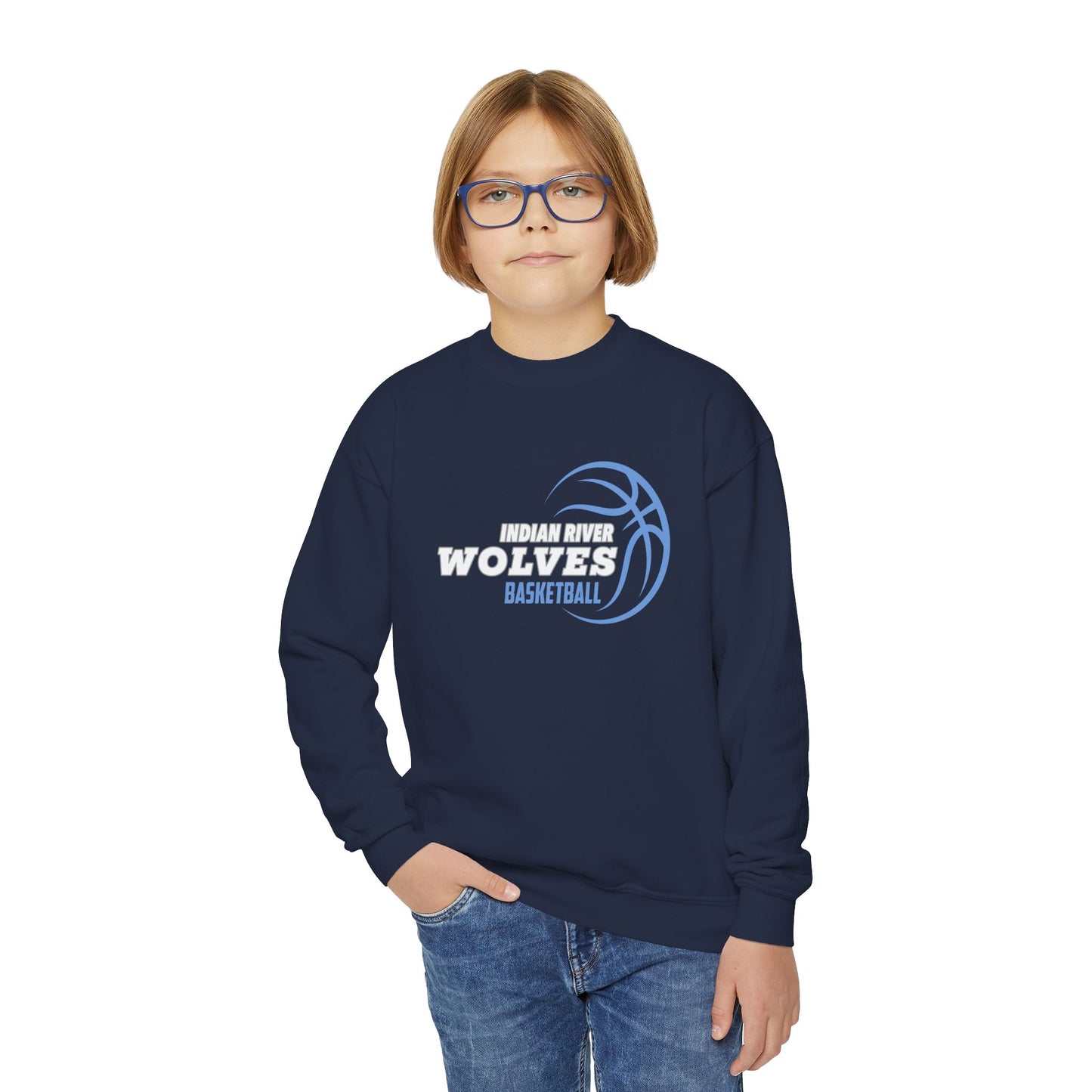 Youth Personalized Crewneck Sweatshirt - Gildan