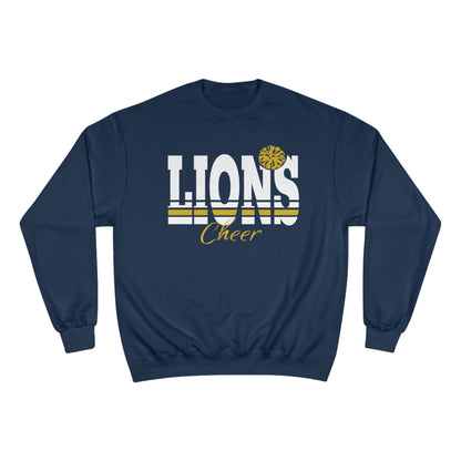 Lions Cheer Champion Sweatshirt - Cozy Team Apparel for Fans