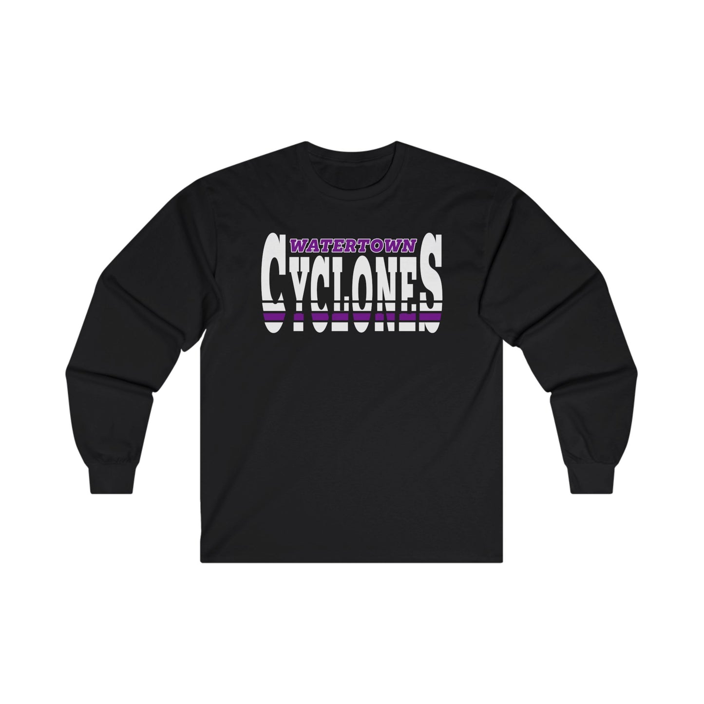 Watertown Cyclones Unisex Long Sleeve Tee - Perfect for Sports Fans!