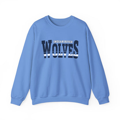 Indian River Wolves Unisex Heavy Blend™ Crewneck Sweatshirt - Cozy School Spirit Apparel