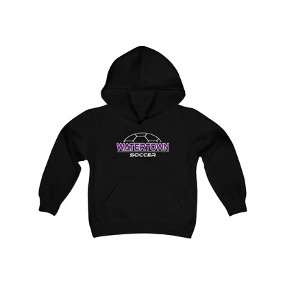 Watertown Soccer Youth Hoodie - Heavy Blend Pullover Sweatshirt