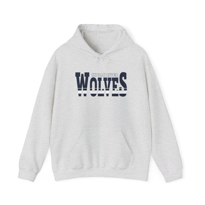 Indian River Wolves Unisex Heavy Blend Hooded Sweatshirt - Comfortable School Spirit Apparel