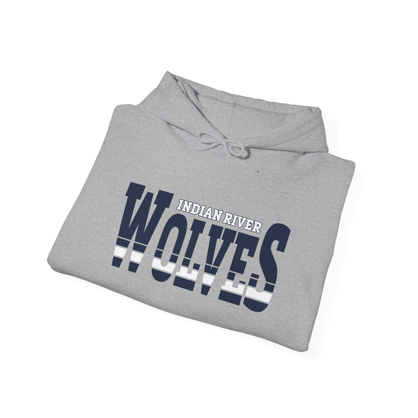 Indian River Wolves Unisex Heavy Blend Hooded Sweatshirt - Comfortable School Spirit Apparel