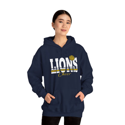 Lions Cheer Unisex Heavy Blend™ Hooded Sweatshirt