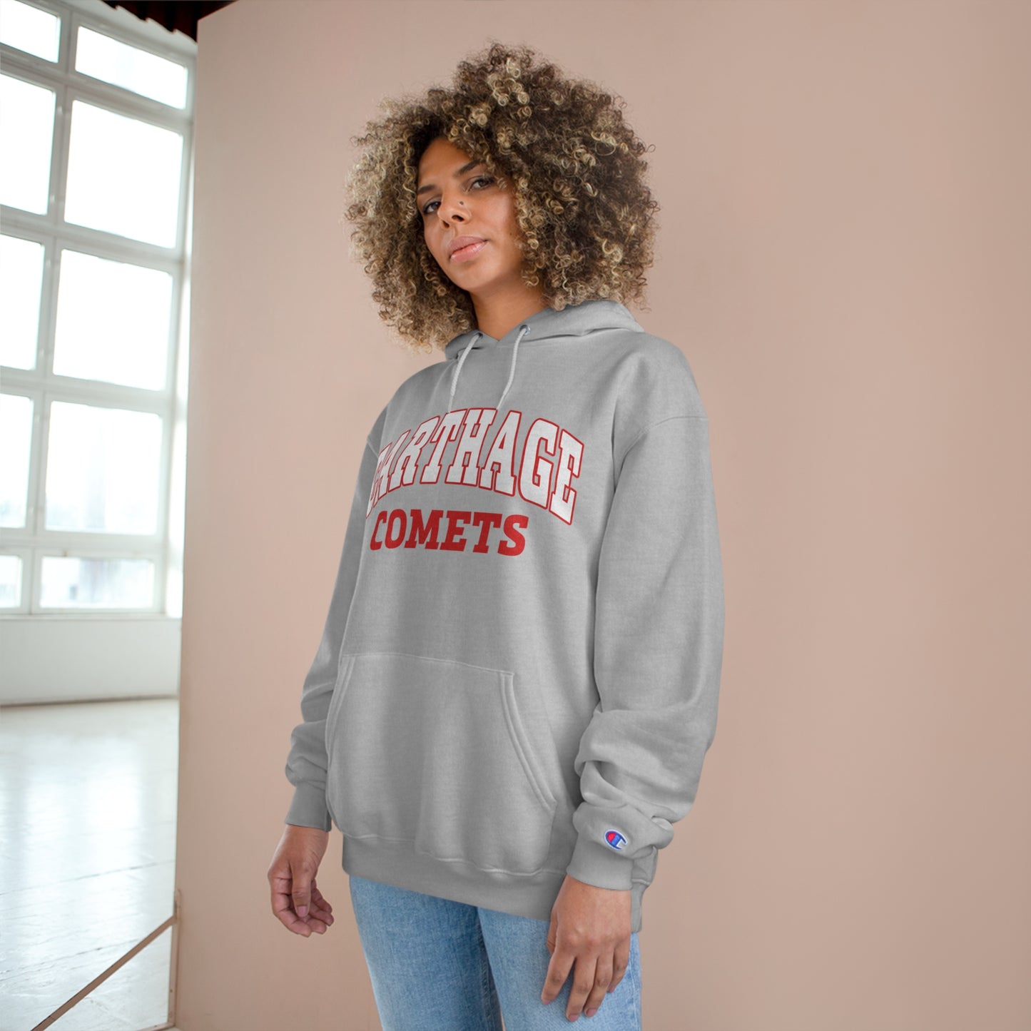 Carthage Comets Champion Hoodie - Stylish & Cozy Sweatshirt for Team Spirit