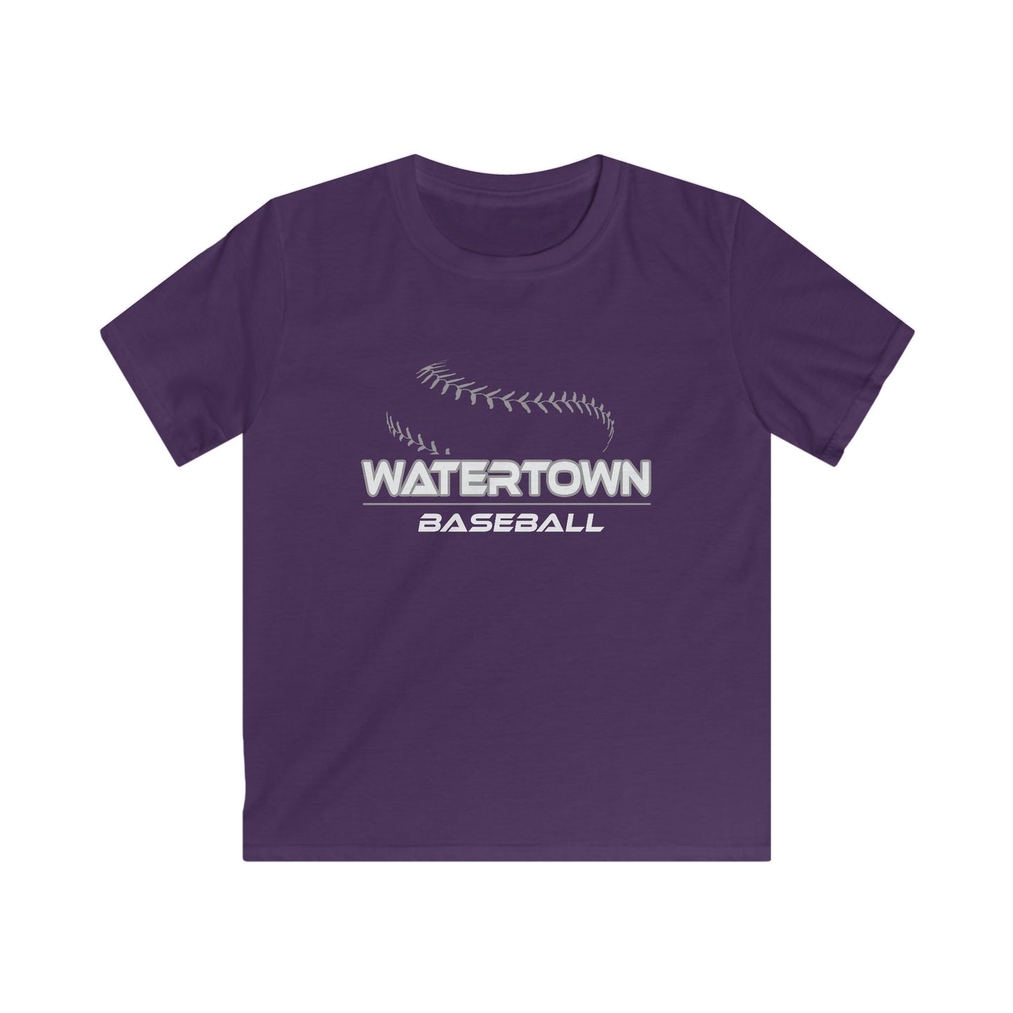 Watertown Baseball Kids Softstyle Tee - Perfect for Young Athletes