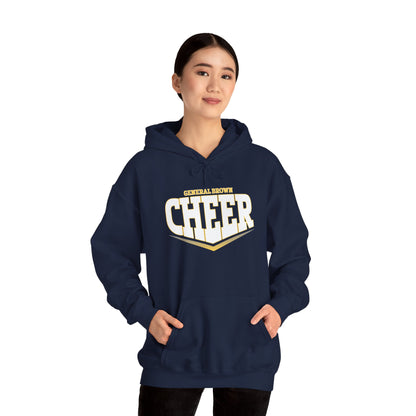 Unisex Cheer Hoodie - General Brown Spirit Wear