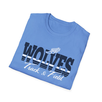 Wolves Track & Field Unisex Softstyle T-Shirt - Athletic Spirit Wear