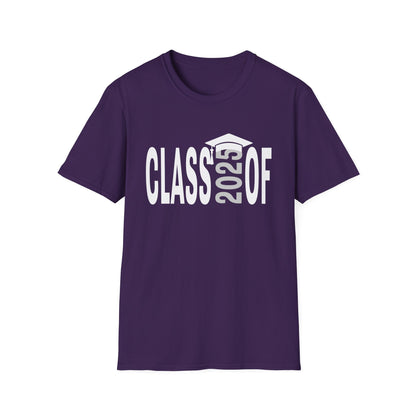 Class of 2025 Unisex Softstyle T-Shirt - Graduation Celebration Tee