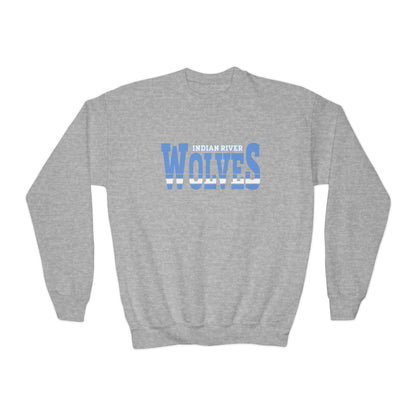 Youth Crewneck Sweatshirt - Indian River Wolves Apparel