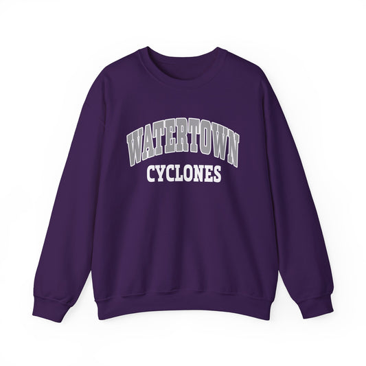 Watertown Cyclones Unisex Heavy Blend™ Crewneck Sweatshirt - Perfect for School Spirit and Casual Wear