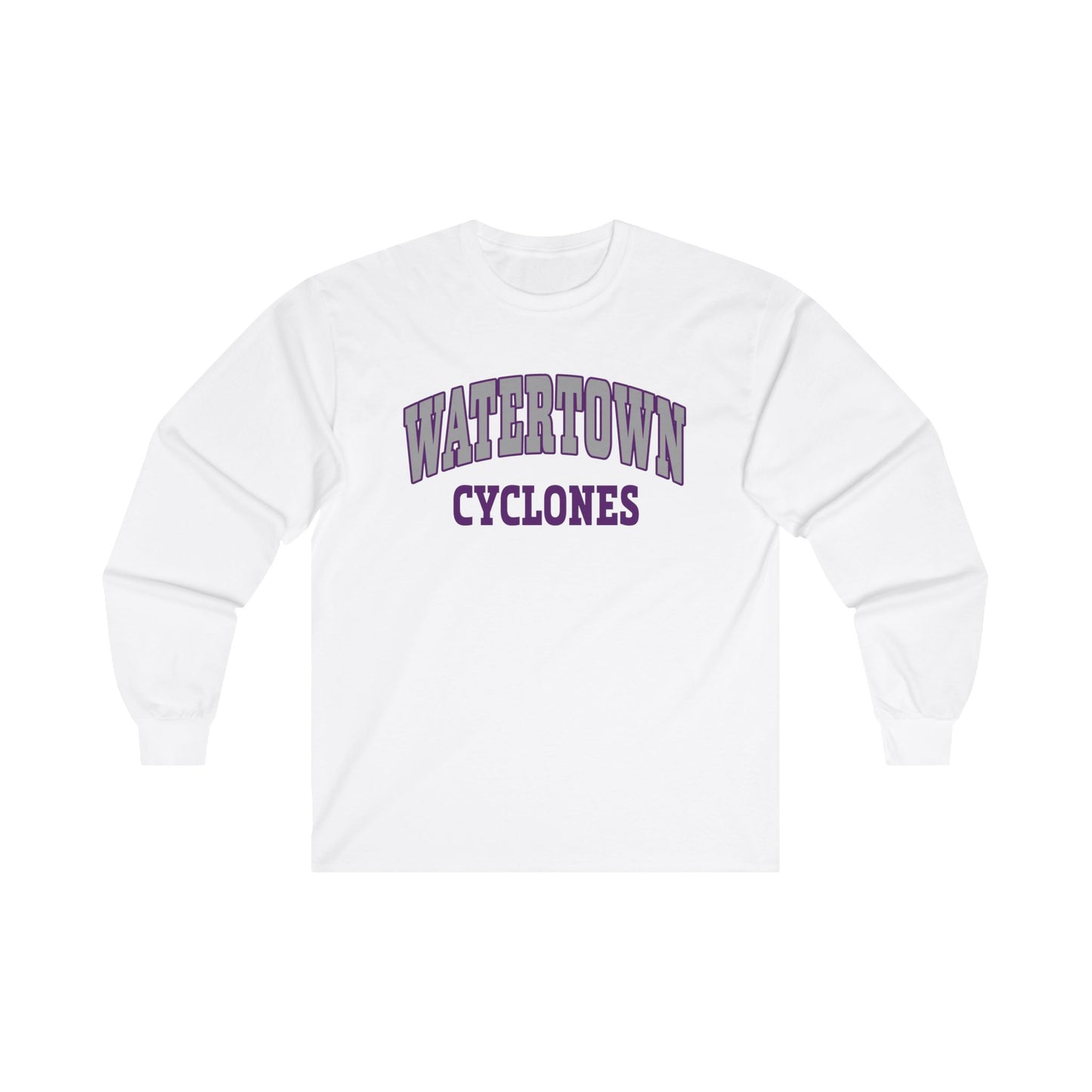 Watertown Cyclones Unisex Long Sleeve Tee - Perfect for Game Day!