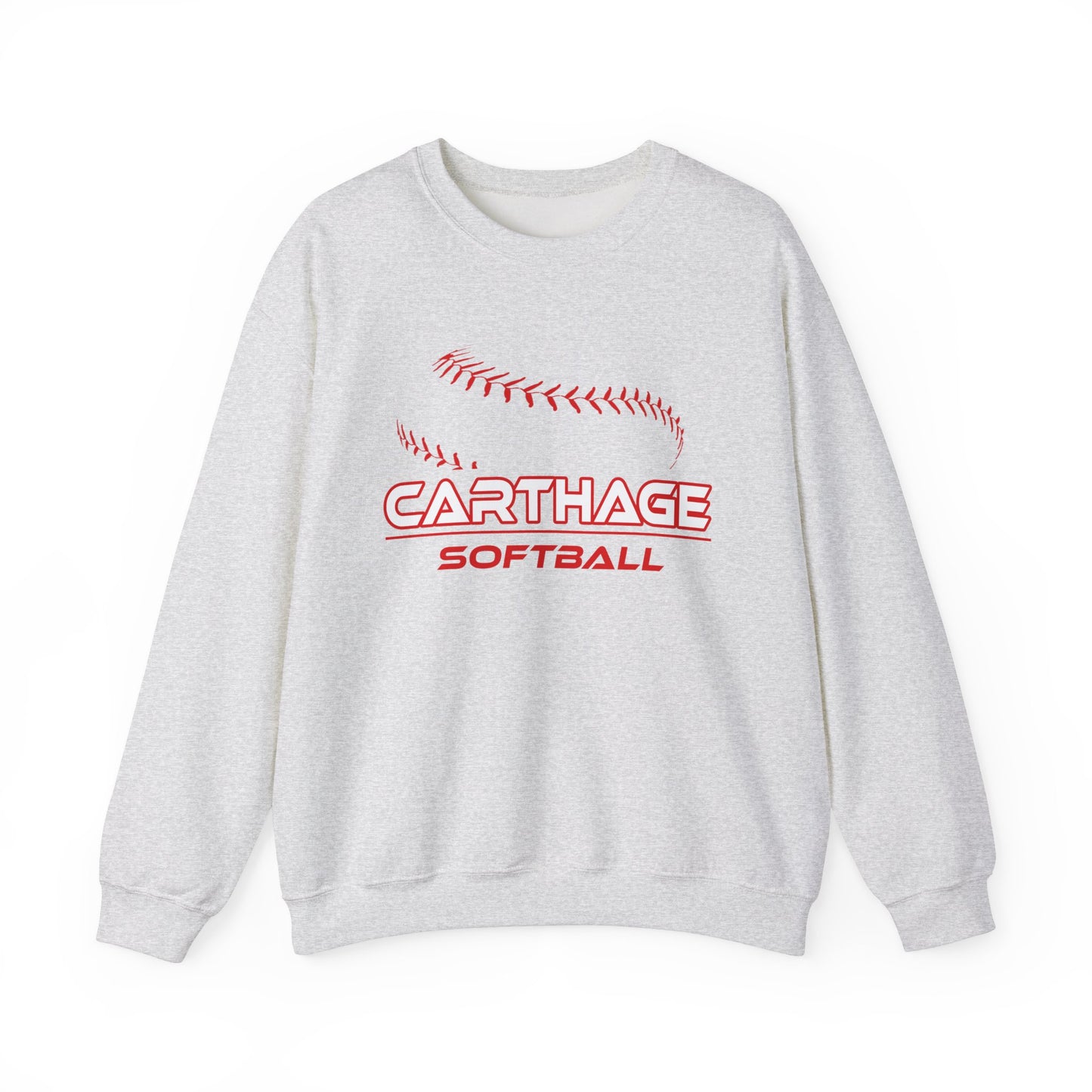 Carthage Softball Unisex Crewneck Sweatshirt - Perfect for Fans and Players