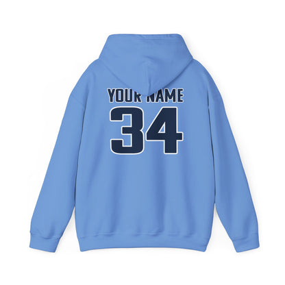 Personalized Unisex Basketball Hoodie - Gildan