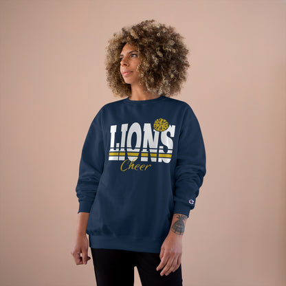 Lions Cheer Champion Sweatshirt - Cozy Team Apparel for Fans