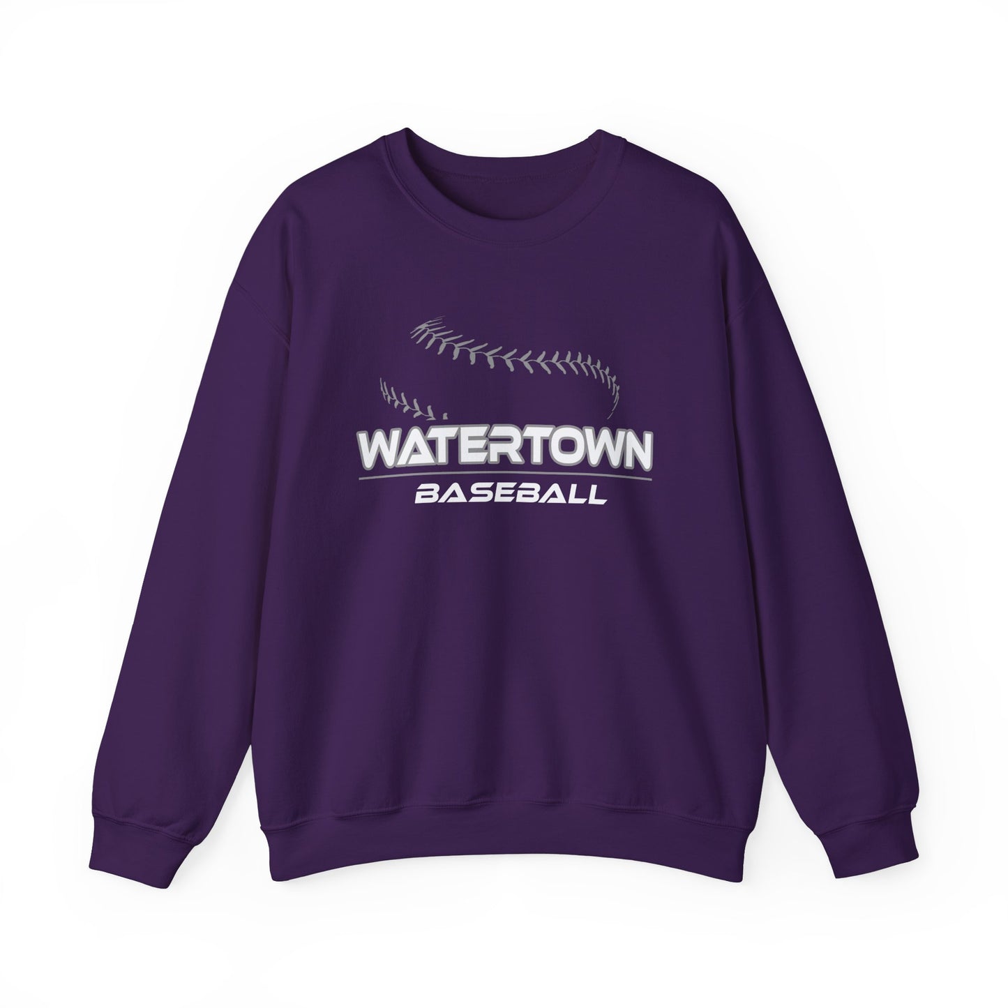 Watertown Baseball Unisex Crewneck Sweatshirt - Comfy, Casual Sports Apparel