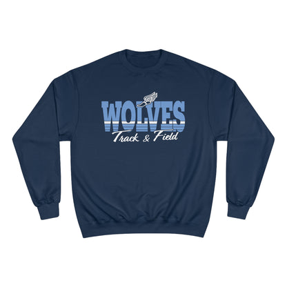 Wolves Track & Field Champion Sweatshirt - Cozy Athletic Wear for Sports Fans